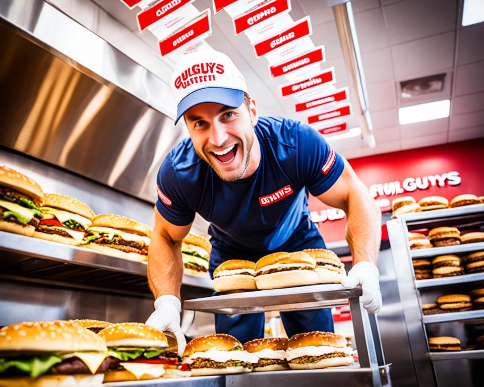 Crescimento profissional na Five Guys