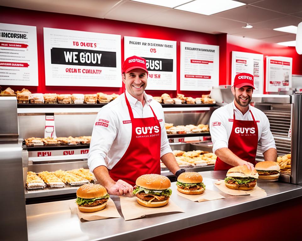 oportunidade de emprego Five Guys