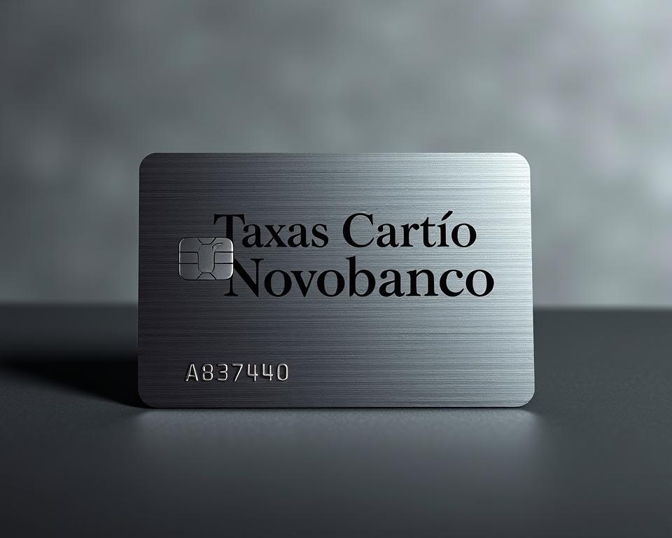 Taxas Cartão Novobanco